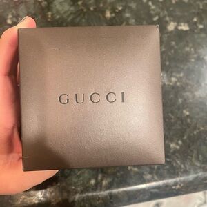 Authentic Gucci Dark Brown EMPTY watch/jewelry Box